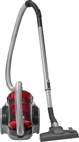 Bomann Aspirateur Sans Sac Puissant et Silencieux - Eco-Cyclon Traineau - 700 Watts - Rouge/Gris - Nail Gallerys
