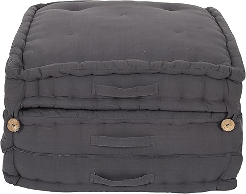 Futon Pliable Gris Anthracite 180X60X10cm Deco Textile d'interieur Coussin - Nail Gallerys