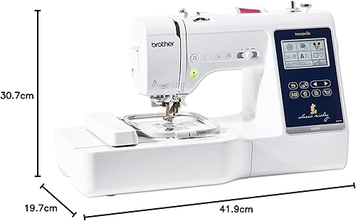Brother Innovis M280D Machine à coudre, matelassage et broderie - Nail Gallerys