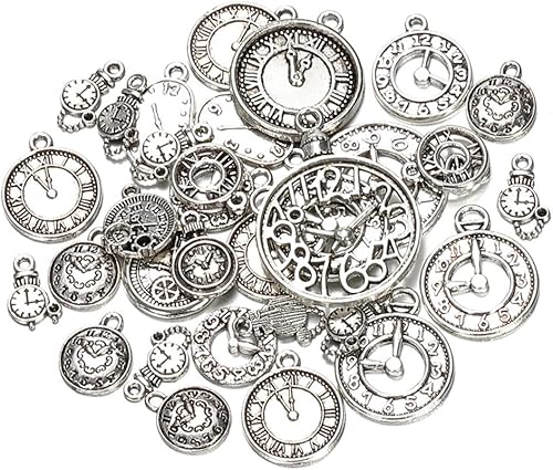 Visxcnu Steampunk Assorties Accessoires Steampunk Engrenages Vintage Gears Squelette Steampunk Pendentif Charms pour l'artisanat Bijoux de Bricolage - Nail Gallerys