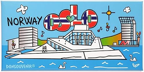 Oslo MAGNETIQUE Modèle : Opera Oslo Norvège Munch - Nail Gallerys