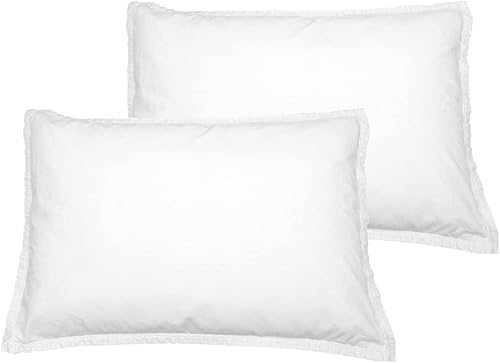 Sensei Maison - Lot de 2 taies d'oreiller en Coton Studio - 50x70 cm - Blanc - Nail Gallerys