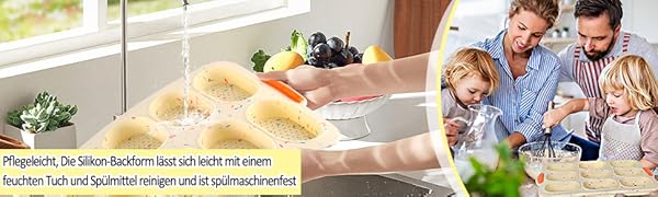 Moule à baguettes en silicone anti-adhésif