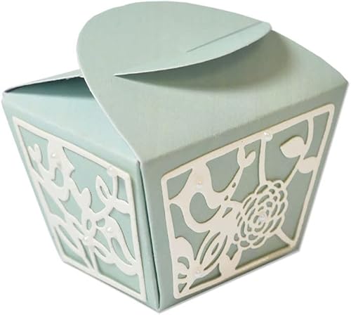 Sizzix 660832 Outil pour Scrapbooking Thinlits Plus Jeu de 3 Matrices Boîte Oiseaux Amoureux Gris - Nail Gallerys