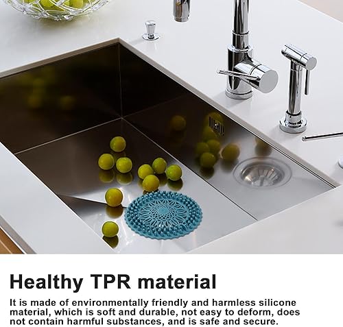 Attrape-cheveux en silicone – Filtre d'évier pour éviter l'encrassement, filtre pour salle de bain, douche, baignoire, évier de cuisine, drain en silicone Zorq - Nail Gallerys