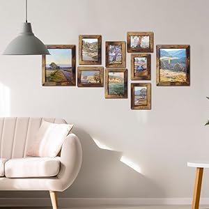 Cadre photo rustique