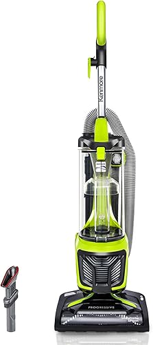 Kenmore DU2001 Aspirateur de tapis vertical sans sac avec système à 2 moteurs, gobelet XL à poussière, outil combiné 3 en 1, jaune - Nail Gallerys