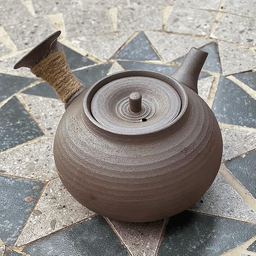 Théière Kyusu • Théière traditionnelle en céramique • Capacité 200 ml • Tea Soul - Nail Gallerys