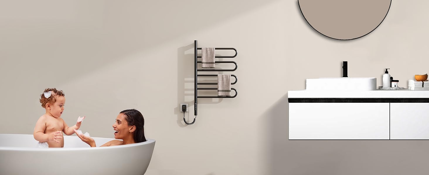 porte-serviettes électrique