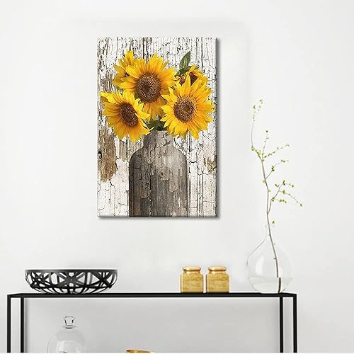 TISHIRON Tortues de mer Œuvre d'art sur toile Peinture murale Poster et impressions tortues de mer Tableaux muraux pour salon chambre décoration intérieure 45 x 30 cm avec cadre - Nail Gallerys