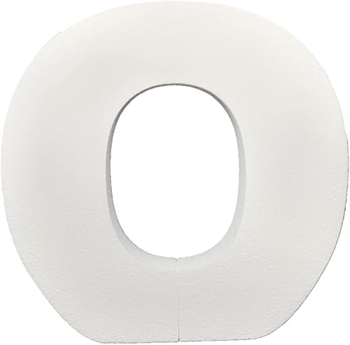 DecoPorex - Lettre O en polystyrène de 40 cm pour décoration, événement, cérémonie, prénom de mariage - Nail Gallerys