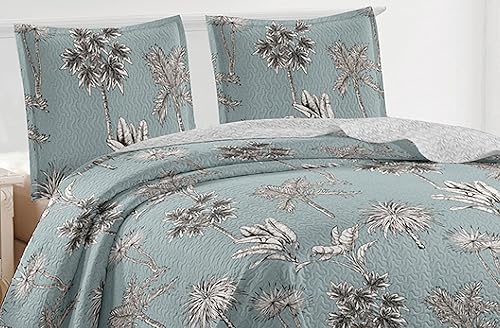 Fanny & Céline Couvre lit boutis 2 Places 220x240cm Dessin imprimé avec 2 Taies 65x65cm_M23-6009 - Nail Gallerys