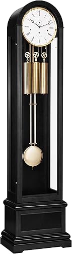 Hermle Charlotte 01087-740461 Horloge sur pied mécanique Noir 193 cm - Nail Gallerys