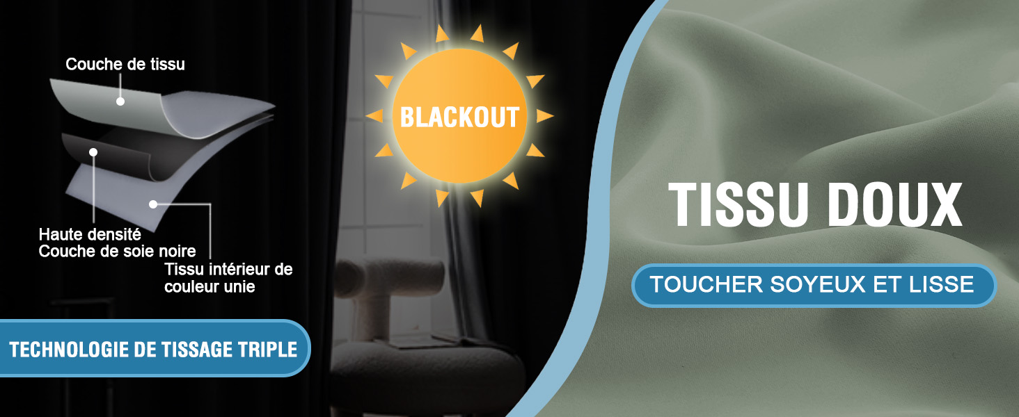 rideaux et draperies intérieurs