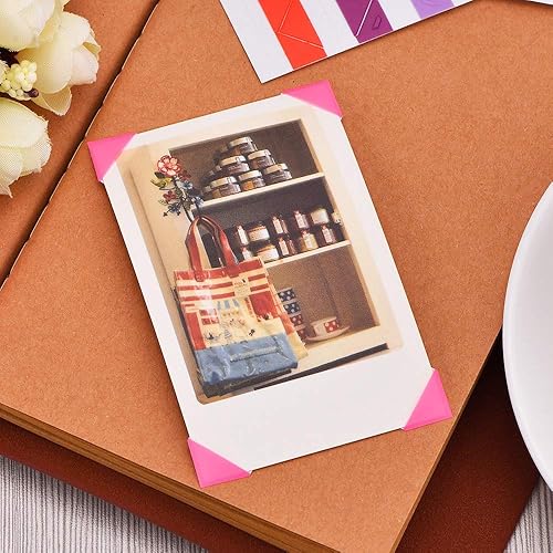 Photo Autocollant D'angle Autocollant, 24 Autocollants D'angle Album Bricolage Utilisés Pour la Décoration D'angle De l'album - Nail Gallerys