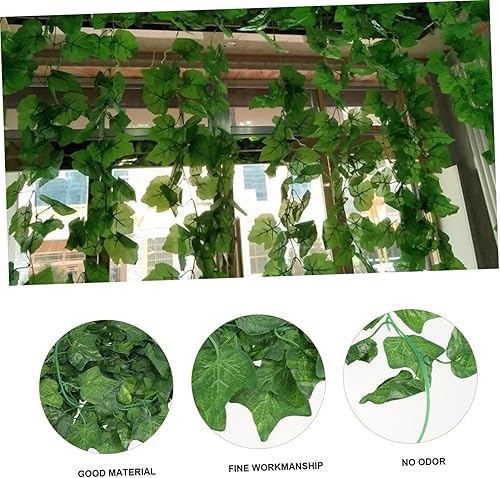 UKCOCO 5Pièces Guirlan Vigne Artificiel Décoration Suspendue pour Intérieur Et Extérieur Faux Rotin Ornement De Jardin Maison - Nail Gallerys