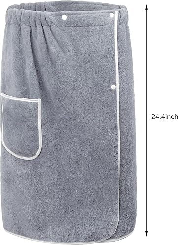 JIAHG Paréo de sauna pour homme, serviette de douche réglable avec boutons-pression, grande serviette de sauna, serviette de sauna, serviette de sauna, serviette éponge, 70 x 140 cm - Nail Gallerys