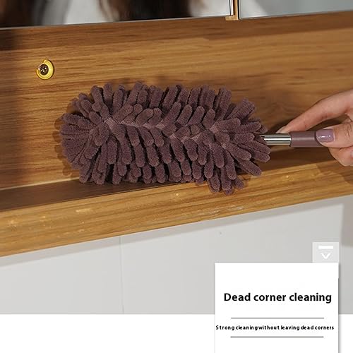 Dépoussiéreur de toile d'araignée domestique | Plumeau en microfibre – Brosse de nettoyage haute portée, dépoussiérant de meubles, brosse à épousseter multifonction, outil de nettoyage de voiture, de - Nail Gallerys