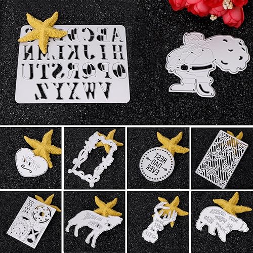 GUMEI Tortue métal Matrices de découpe Pochoir Bricolage Scrapbook Album gaufrage Carte Papier Artisanat - Nail Gallerys