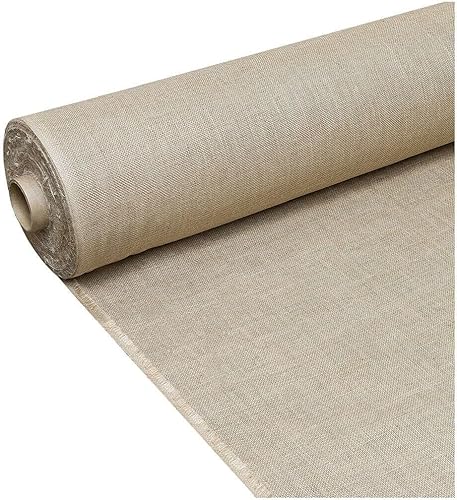 Toile de jute Yuta en fibre naturelle, 336 g/m², décoration maison, revêtements de bricolage, 150 x 300 cm - Nail Gallerys