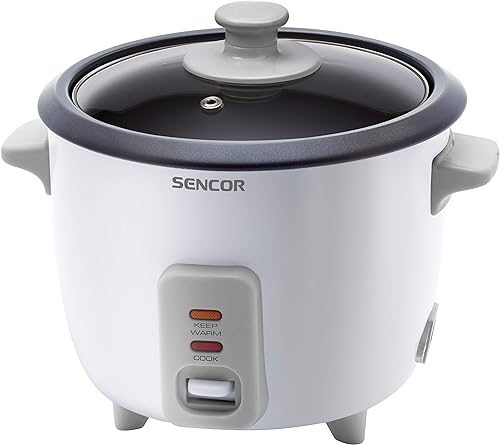 Sencor Cuiseur à Riz 1.5L Premium EasyClean – Rice Cooker Automatique, fonction Maintien au chaud sans surveillance, Arrêt Automatique, Parfait pour Tous Types de Riz et Riz Sushi, Blanc - 1500WH - Nail Gallerys