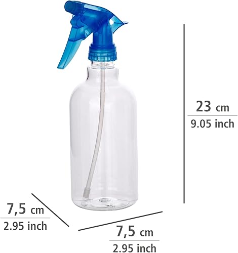 WENKO Vaporisateur Fina Capacité: 0.5 l, Polypropylène, 7.5 x 23 x 7.5 cm, Assorti - Nail Gallerys
