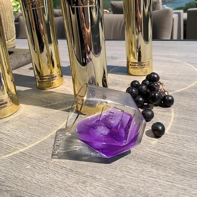 Au Vodka Verre taillé diamant - Nail Gallerys