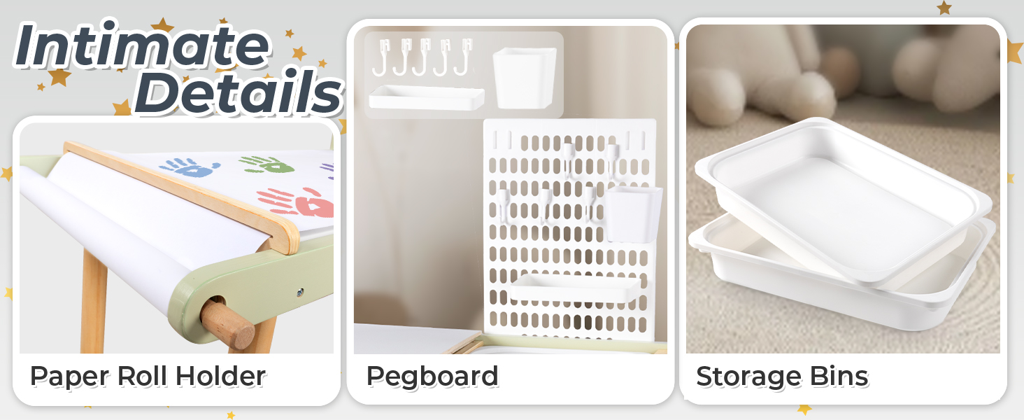 Table Sensorielle en Bois