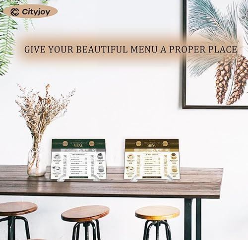 Support d'assiette pour présentoir de 11,4 cm, support de plateau à vaisselle de cuisine, support de cadre en X en acrylique, chevalets décoratifs pour affichage - Nail Gallerys