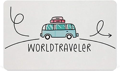 PPD Tray Worldtraveler Planche petit déjeuner Planche petit déjeuner 14.3 x 23.3 cm - Nail Gallerys