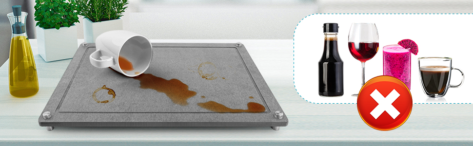 tapis de séchage pour vaisselle en pierre de séchage