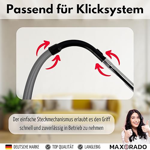 Maxorado Poignée de rechange pour aspirateur Miele 9442601 S8790, S8730, S8710, S8530, S600, S648, S548, S372, S5260, S5280, S624, S518, S8310, S85200. S4 S4 5 poignées tubulaires S6 S7 S8 S8510 - Nail Gallerys