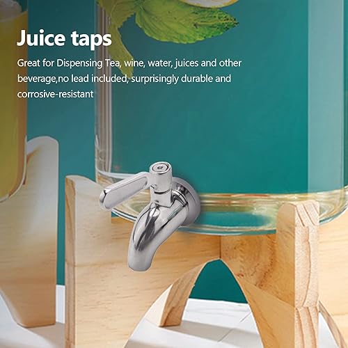 SAROAD Lot de 4 robinets en acier inoxydable pour brassage maison fermenteur fût de vin distributeur de jus boisson réfrigérateur fût - Nail Gallerys