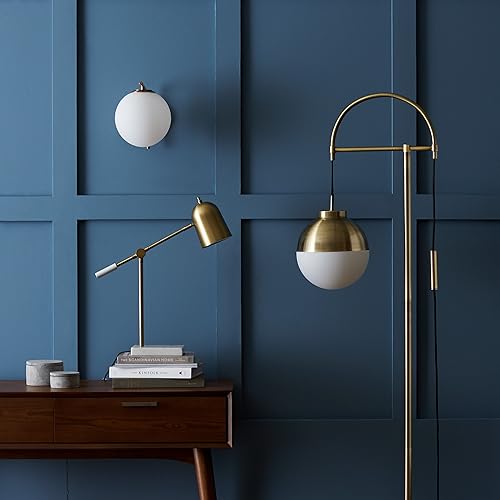 Bloomingville Lot de 2 boîtes de rangement décoratives rondes pour ciment avec couvercles, gris - Nail Gallerys