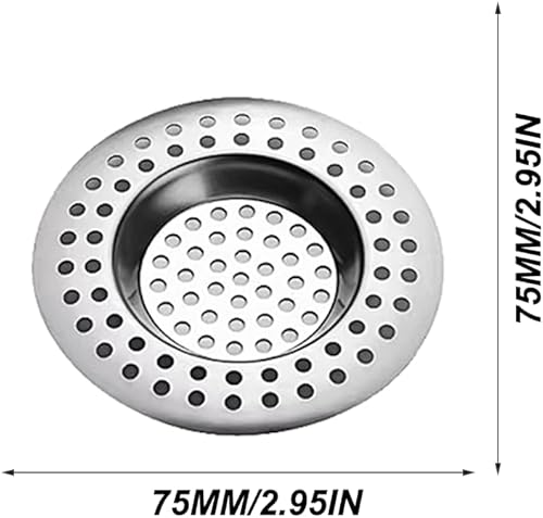 Filtre Evier, 4Pcs Tamis en Acier Inoxydable, Filtre Evier Cuisine, Evier Filtre en Acier Inoxydable, Filtre de Vidange pour Evier, Filtre Anti-Obstruction - Nail Gallerys