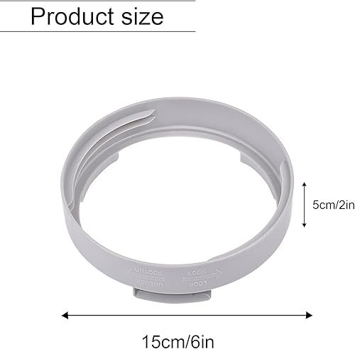 Coupleur de tuyau d'échappement portable pour climatiseur 15 cm/15,2 cm Adaptateur de fenêtre A/C Connecteur de tube Accessoires de climatisation mobile - Nail Gallerys