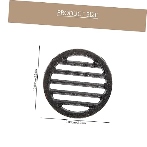 Gadpiparty Siphon De Sol En Fonte Anti-odeurs 10 Cm Rond Siphon De Sol Crépine Couvercle D'évier De Cuisine Drain De Attrape-cheveux Robuste - Nail Gallerys