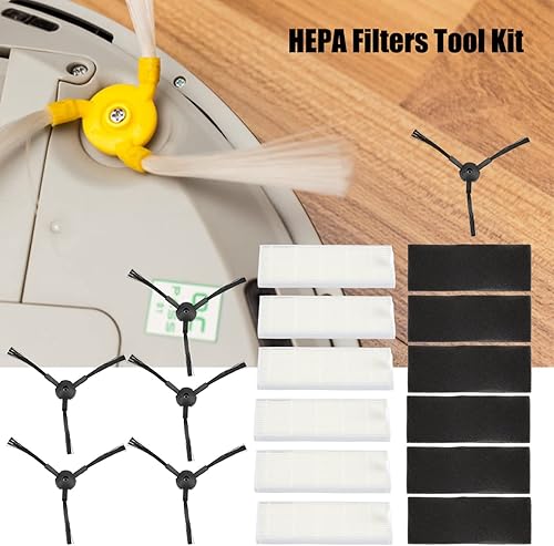 Qcwwy Ensemble D'outils de Filtre Filtres Hepa A4S de Rechange pour Domoova A6 A4 Balayeuse A4 Kit de Filtres Pièces D'installation pour Aspirateur Central - Nail Gallerys