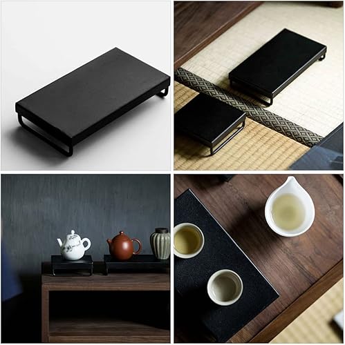 Support De Théière Support à Thé Plat Théière Petite Table à Thé Gongfu Vaisselle Présentoir à Théière Support De Pot De Fleur Présentoir à Cupcakes Fer Forgé Table Basse - Nail Gallerys