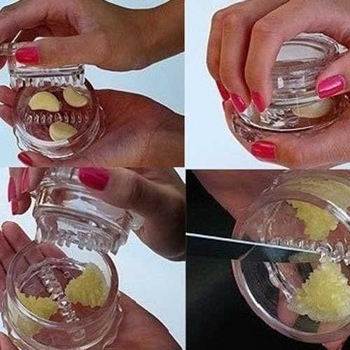 Eurotel Eminceur - Presse Ail Magique - Hache, émince. Il affine tout ! Quelques rotations suffisent - Nail Gallerys