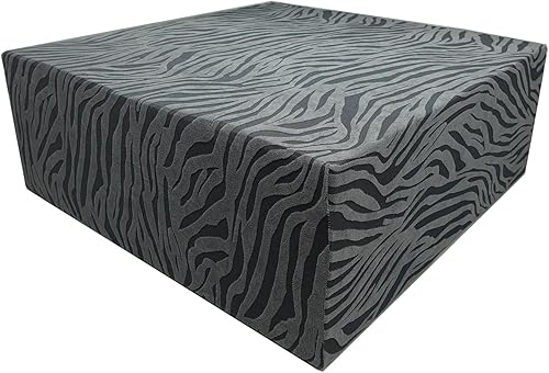 ZeugLung Housse de tabouret carrée de différentes tailles - Housse de protection pour table basse, tabouret - Housse de repose-pieds extensible - Nail Gallerys