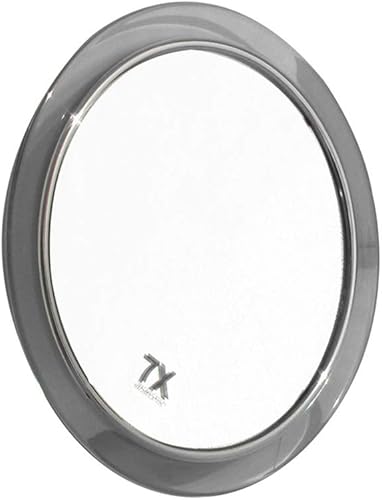 REMOS Miroir avec grossissement 7X, Ø 19 cm et 3 ventouses puissantes - Nail Gallerys
