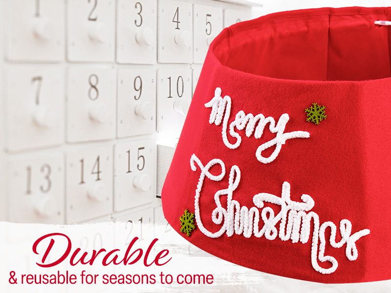 DECO EXPRESS Jupe de Sapin de Noël