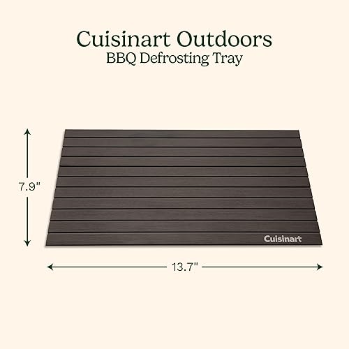 Cuisinart CDT-010 Plateau de dégivrage pour Barbecue Noir - Nail Gallerys