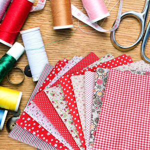 Tissu de coton bricolage