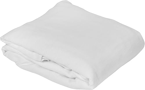 Cumin Alèse Protection Taie d'oreiller, 65cm x 65cm Taille, Blanc - Nail Gallerys