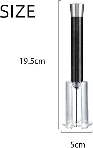 Ouvre-bouteille de vin similaret, vin similart, ouvre-bouteille de vin à pression d'air, ensemble d'ouvre-bouteille de vin avec extracteur de bouchon à pompe à air, ouvre-bouteille de vin manuel(Black - Nail Gallerys