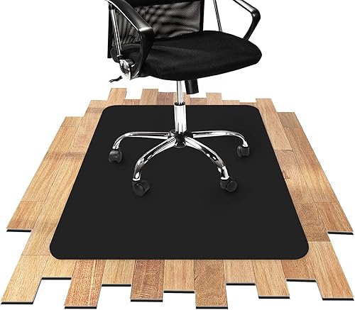 etm Tapis de protection pour sols durs | 100% Sans BPA & phtalates – Sol sans odeur – Tapis Chaise de bureau pour la maison et le bureau – Nombreuses Tailles, Transparent, 90 x 120 cm - Nail Gallerys