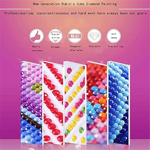 Peinture Diamant 5d Complet, Round drill Chien Teckel Mignon 20x20cm DIY 5D Diamant Peinture Point De Croix Broderie Diamond Painting Kits Mosaïque Toile Artisanat Home Décoration Autocollant Mural - Nail Gallerys