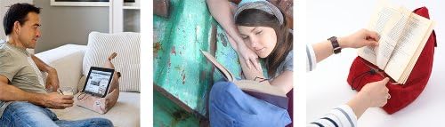 The Book Seat – Support pour livre en forme de sac, couleur marron - Nail Gallerys